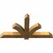 Ekena Millwork Redmond Rough Sawn Timber Gable Bracket, Western Red Cedar, 48"W x 26"H x 4"D x 4"F, 13/12 Pitch GBW048X26X0404RED00RWR - alternate 3